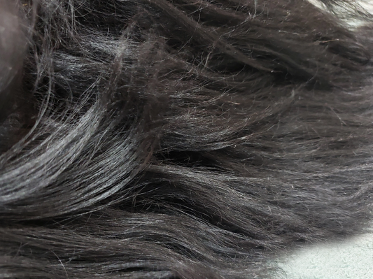 Black Icelandic Sheepskin