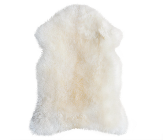 White New Zealand Sheepskin