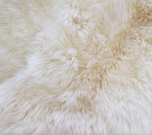 White New Zealand Sheepskin